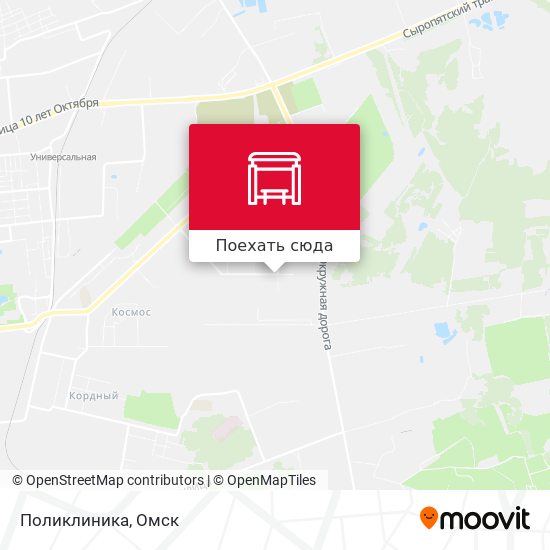 Карта Поликлиника
