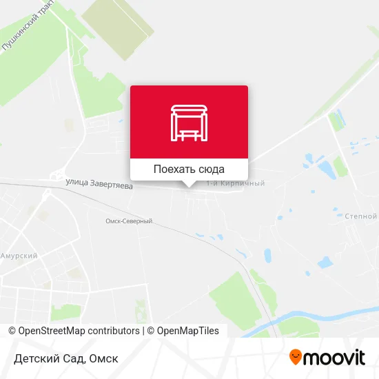 Карта Детский Сад