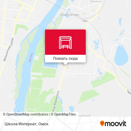 Карта Школа-Интернат