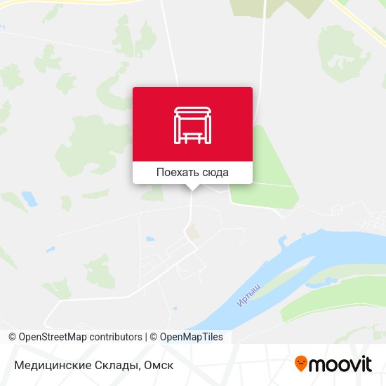 Карта Медицинские Склады