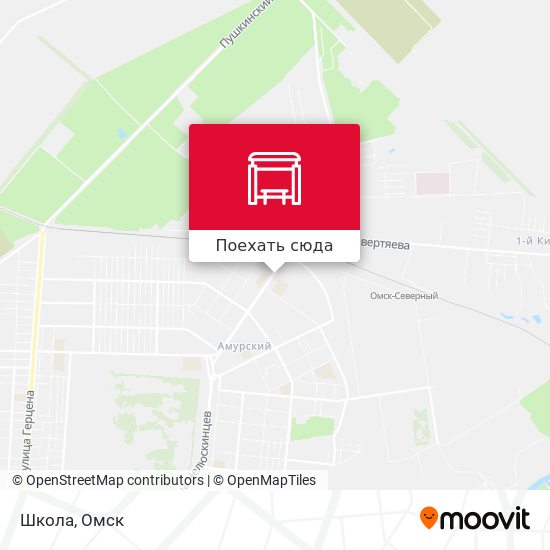 Карта Школа