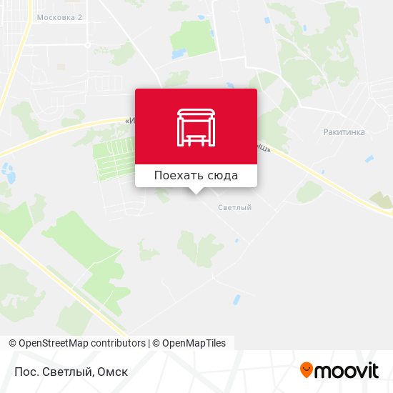 Карта Пос. Светлый