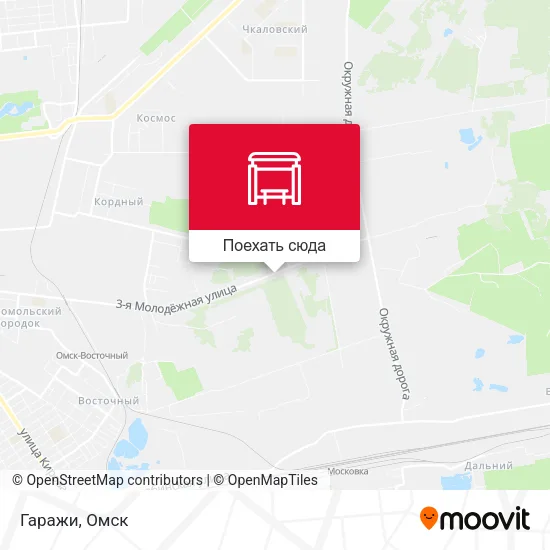 Карта Гаражи