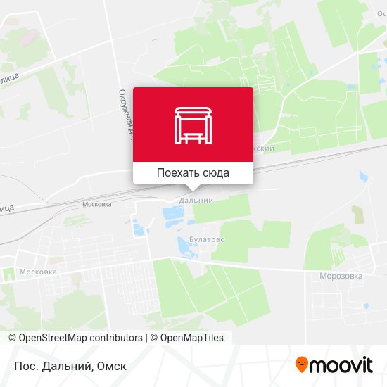 Карта Пос. Дальний