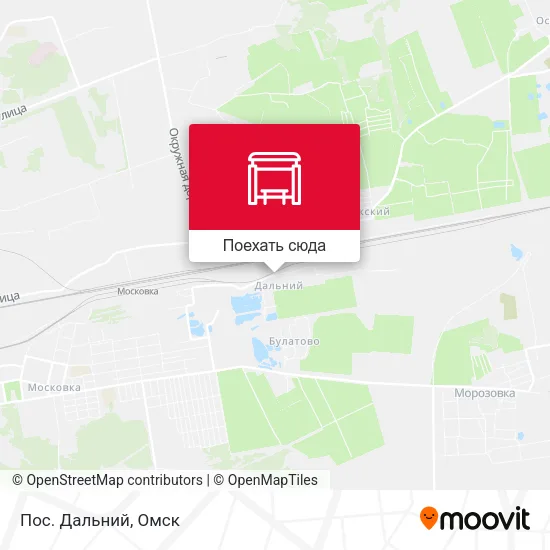 Карта Пос. Дальний