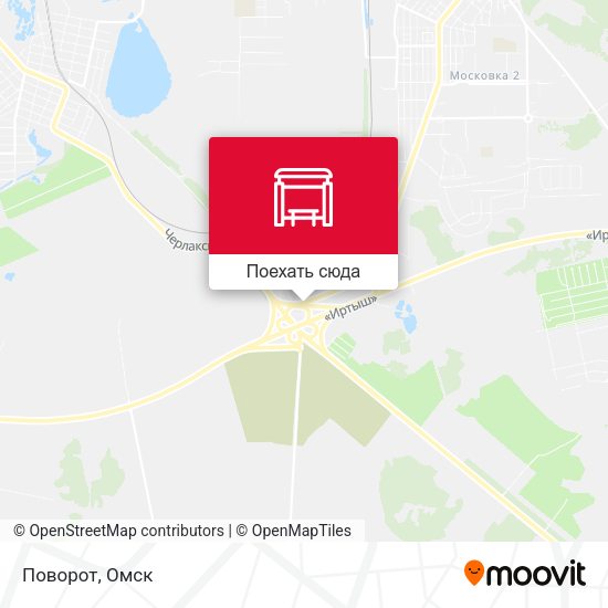 Карта Поворот
