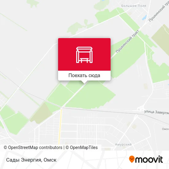 Карта Сады Энергия