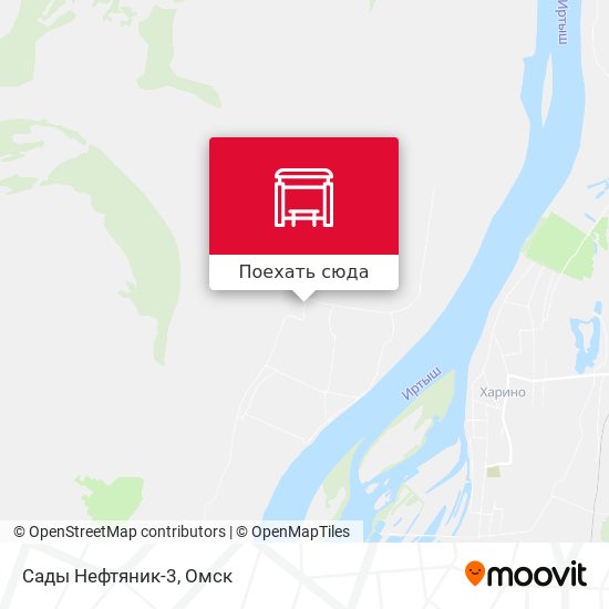 Карта Сады Нефтяник-3