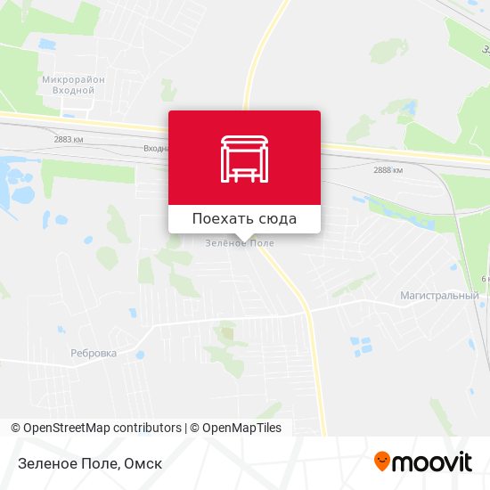 Карта Зеленое Поле