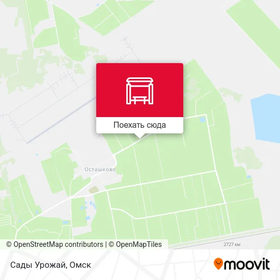 Карта Сады Урожай