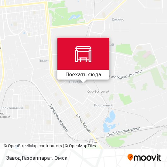 Карта Завод Газоаппарат