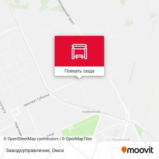 Карта Заводоуправление