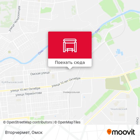 Карта Вторчермет