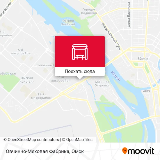 Карта Овчинно-Меховая Фабрика