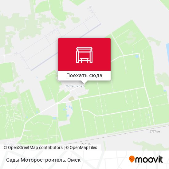 Карта Сады Моторостроитель