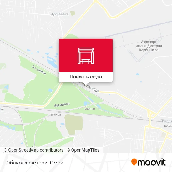 Карта Облколхозстрой