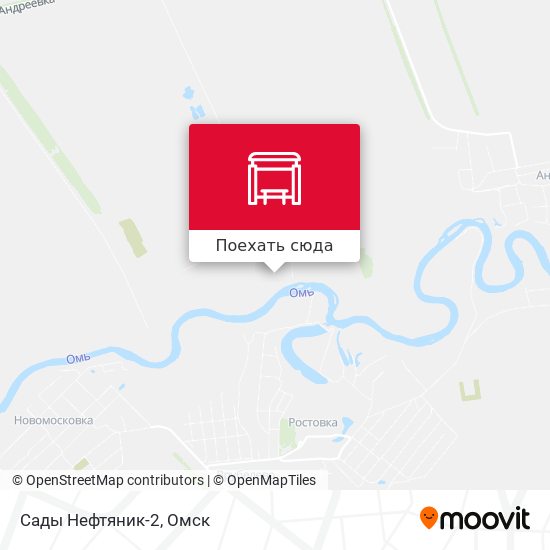 Карта Сады Нефтяник-2