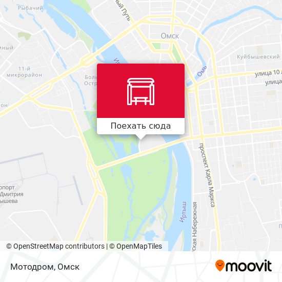 Карта Мотодром