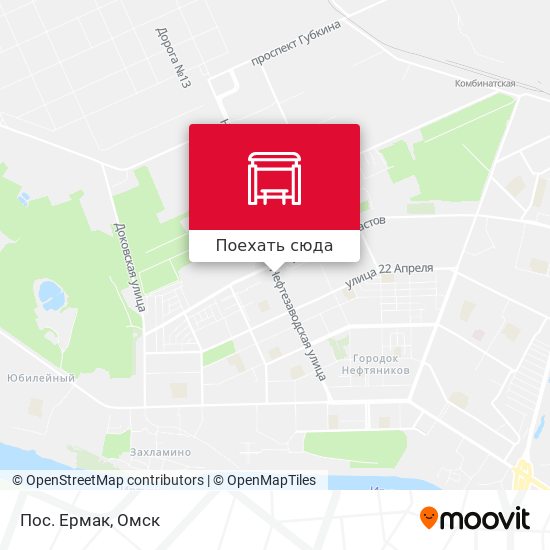 Карта Пос. Ермак