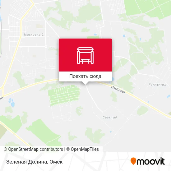 Карта Зеленая Долина