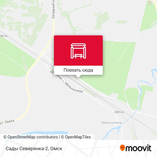 Карта Сады Северянка-2