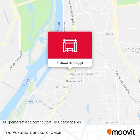 Карта Ул. Рождественского
