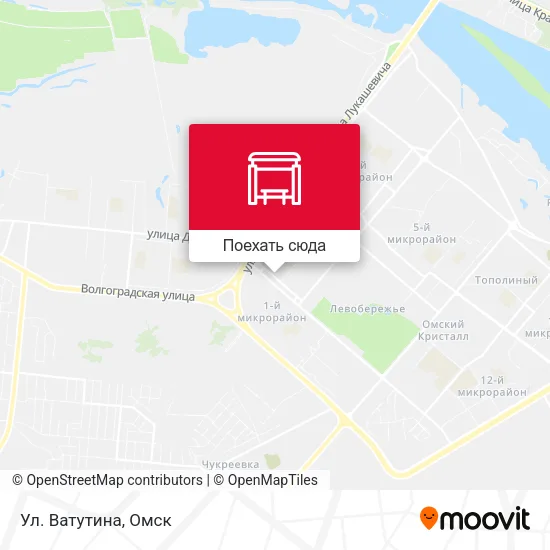 Карта Ул. Ватутина