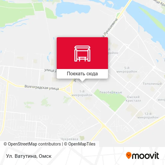 Карта Ул. Ватутина