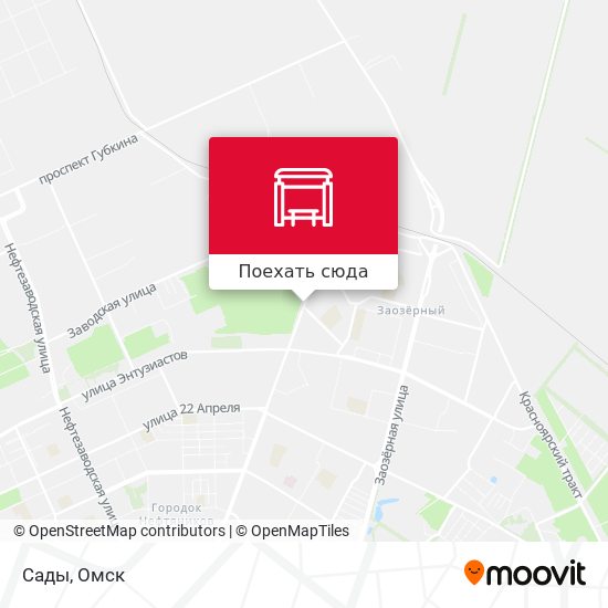 Карта Сады