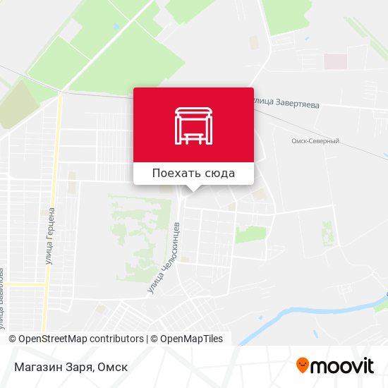 Карта Магазин Заря