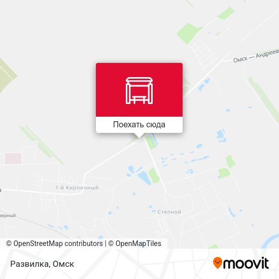 Карта Развилка
