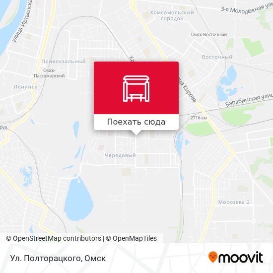 Карта Ул. Полторацкого