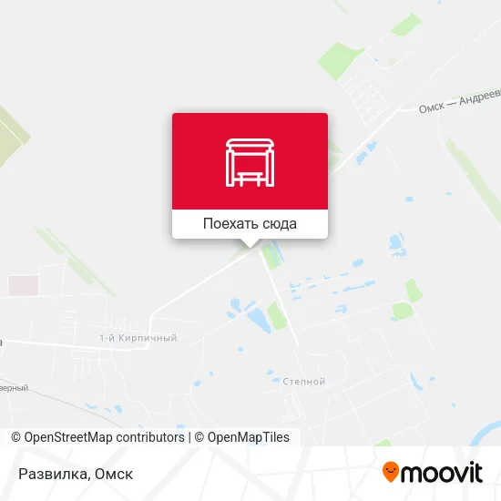 Карта Развилка