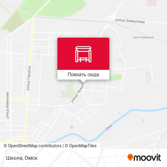 Карта Школа
