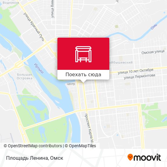 Карта Площадь Ленина