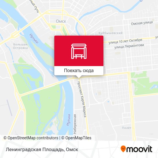 Карта Ленинградская Площадь