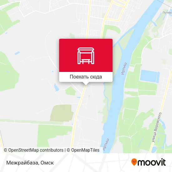 Карта Межрайбаза