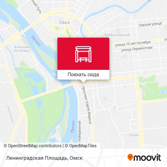 Карта Ленинградская Площадь