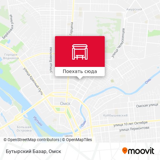 Карта Бутырский Базар