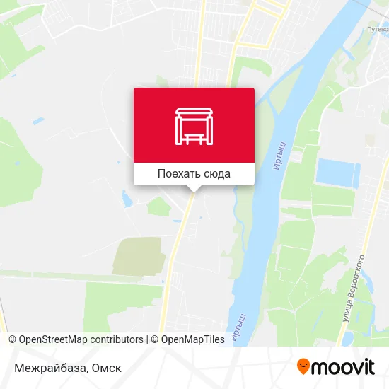 Карта Межрайбаза