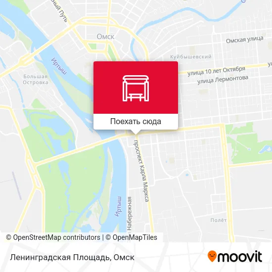 Карта Ленинградская Площадь