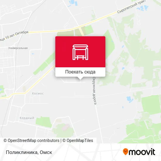 Карта Поликлиника