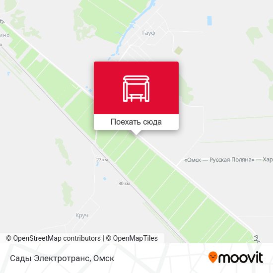 Карта Сады Электротранс