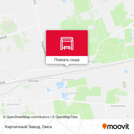 Карта Кирпичный Завод
