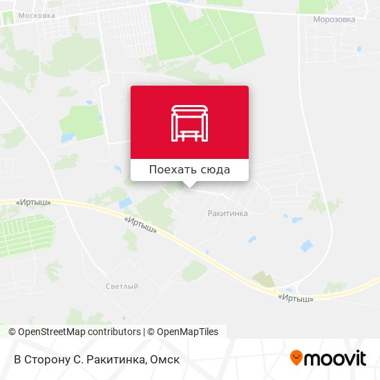 Карта В Сторону С. Ракитинка