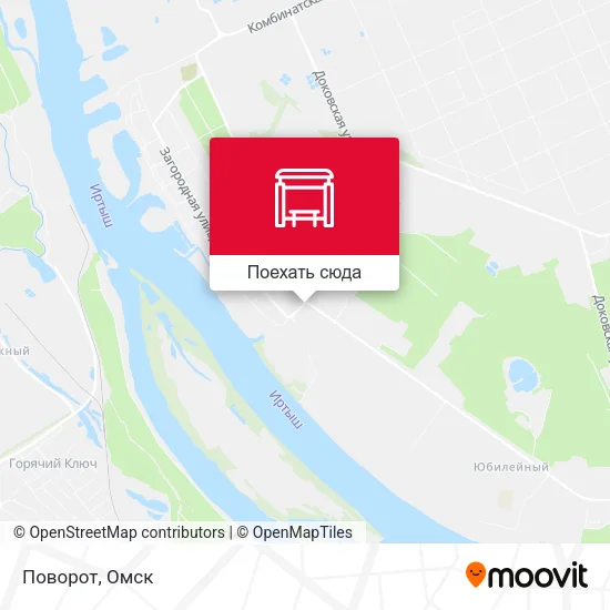 Карта Поворот