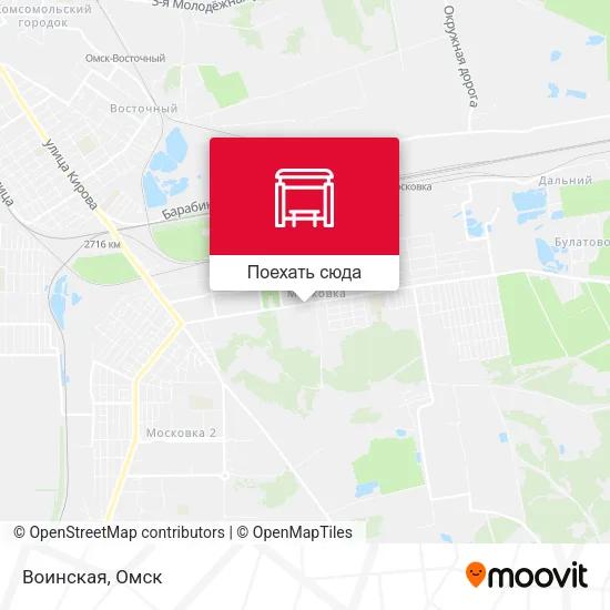 Карта Воинская
