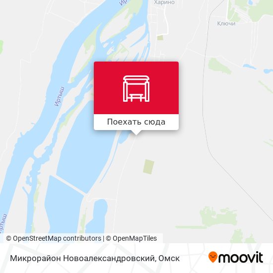 Карта Микрорайон Новоалександровский