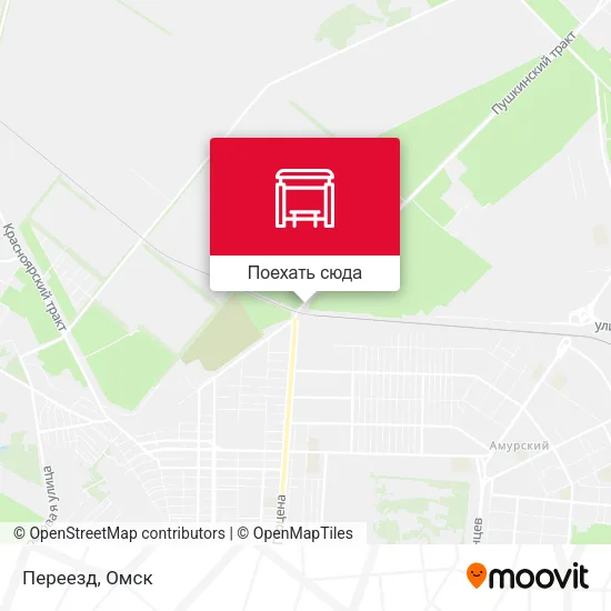 Карта Переезд