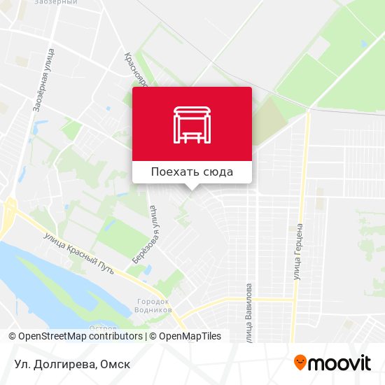 Карта Ул. Долгирева